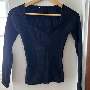 Sezane Maha Jumper - Black - XXS